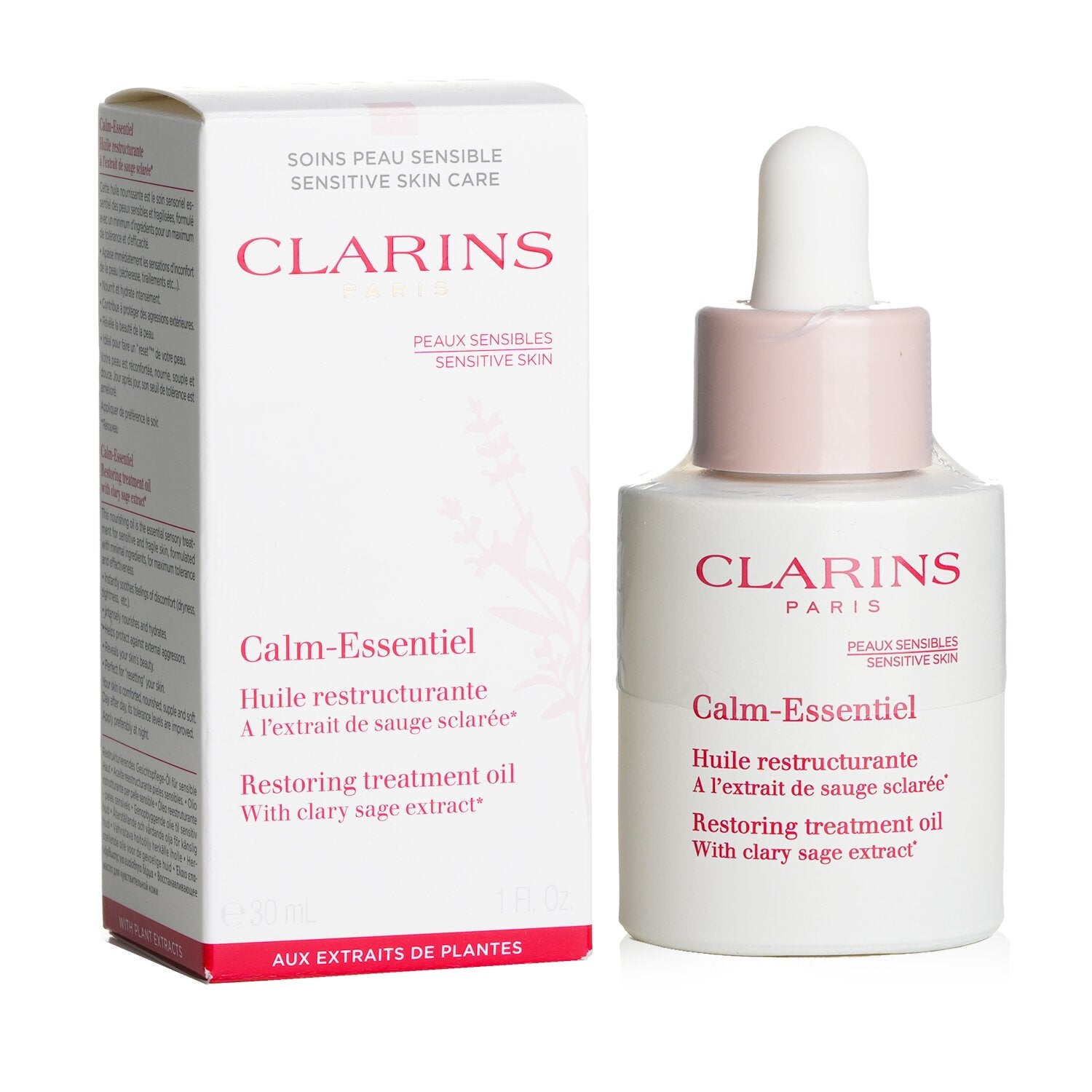 Clarins Calm-Essentiel Restoring Treatment Oil - Sensitive Skin 30ml/1oz