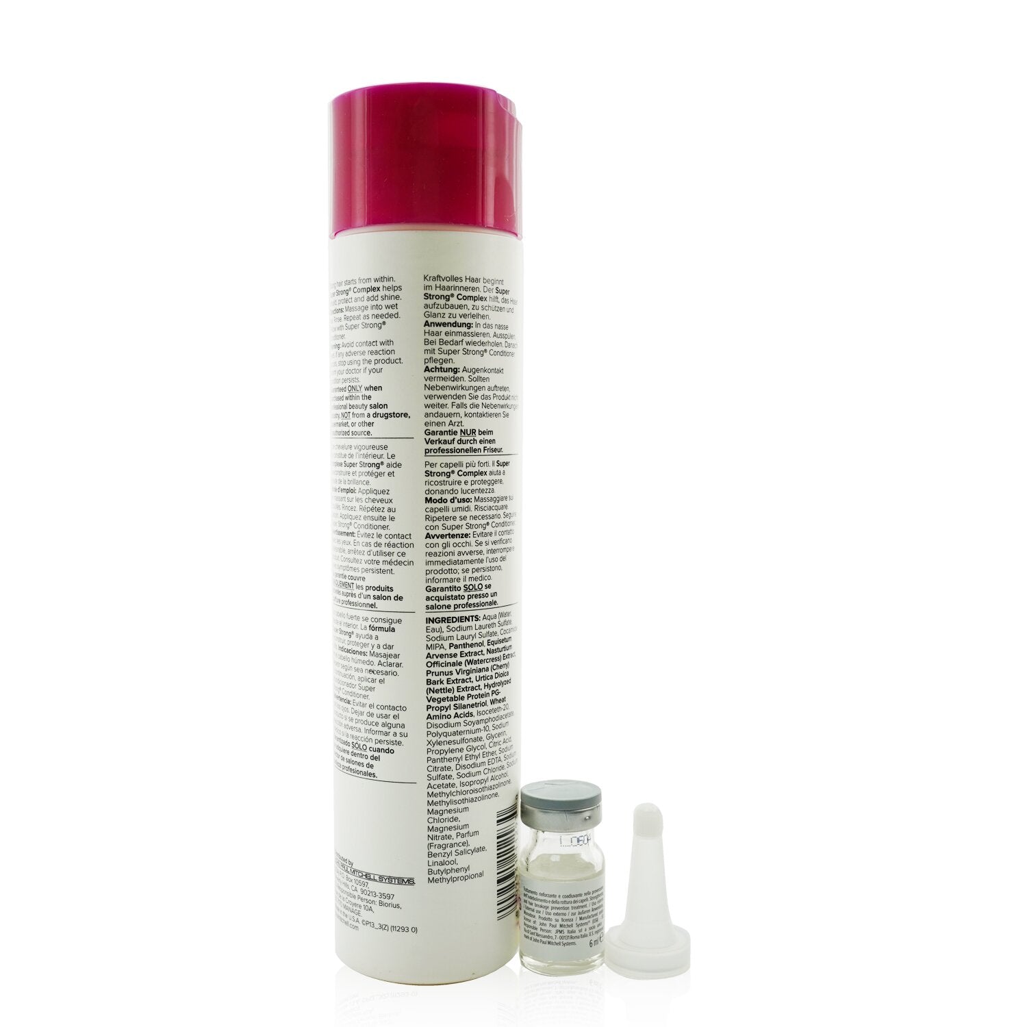 Paul Mitchell Strength Super Strong Complex Program Set: Shampoo 300ml + Hair Lo