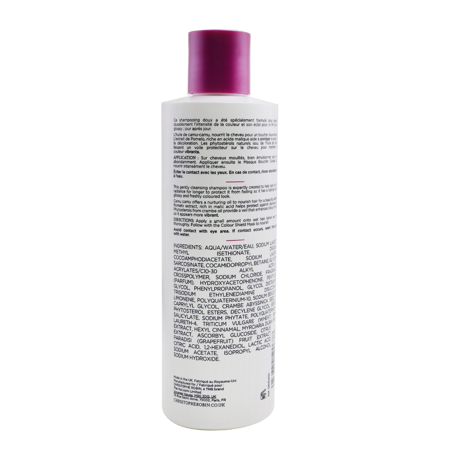 Christophe Robin Colour Shield Shampoo with Camu-Camu Berries - Colored, Bleache