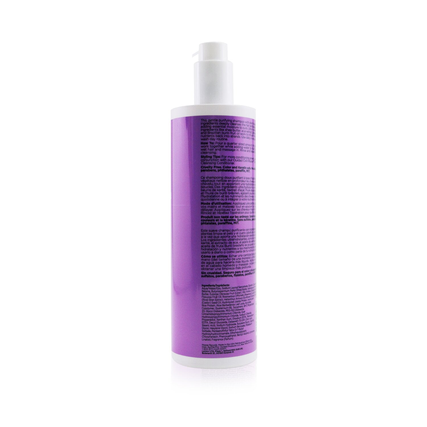 Ouidad Coil Infusion Like New Gentle Clarifying Shampoo 500ml/16.9oz