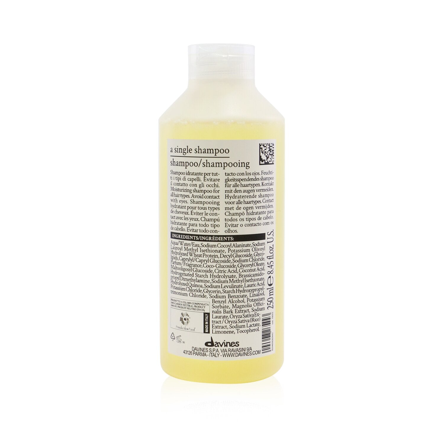 Davines A Single Shampoo 250ml/8.45oz
