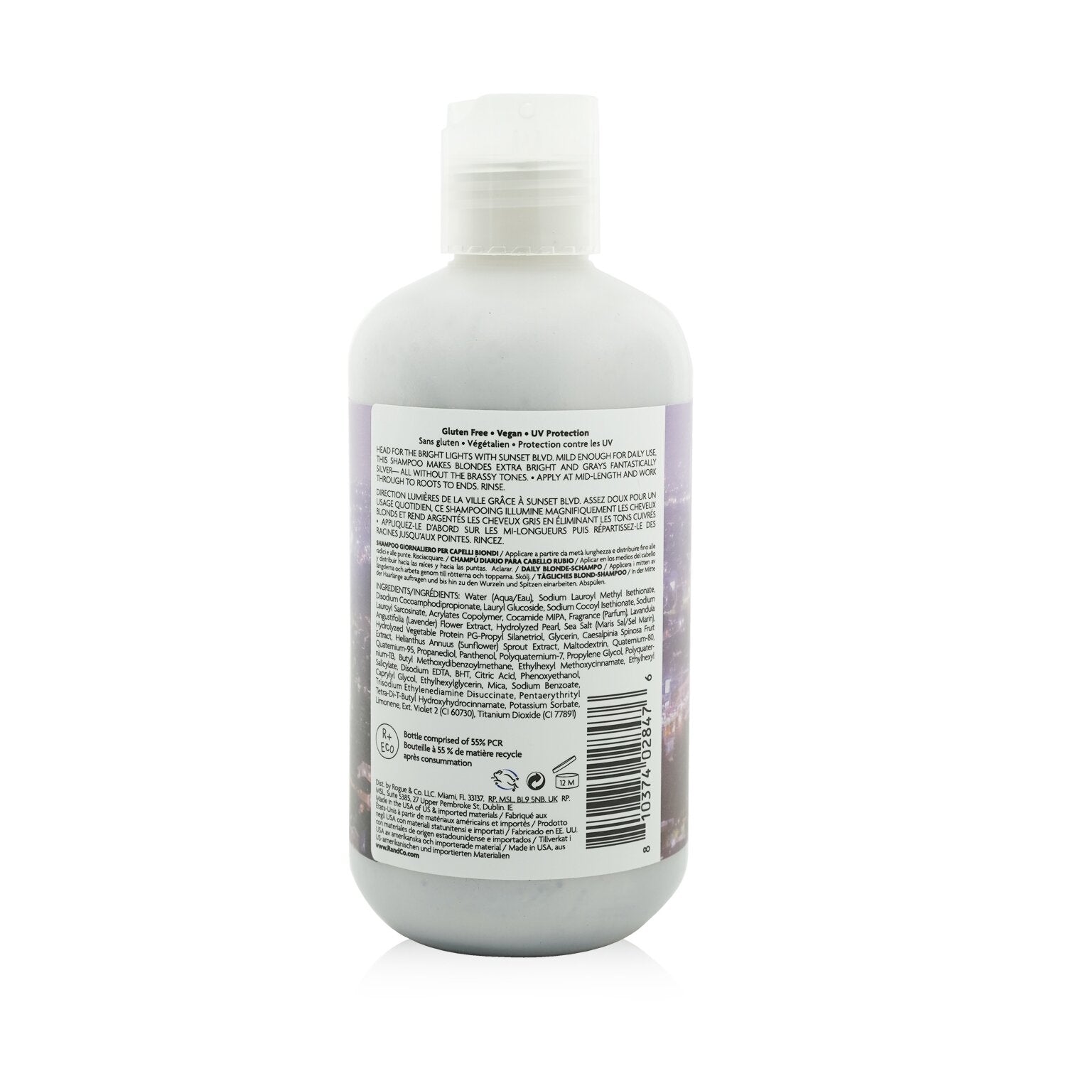 R+Co Sunset Blvd Daily Blonde Shampoo 251ml/8.5oz