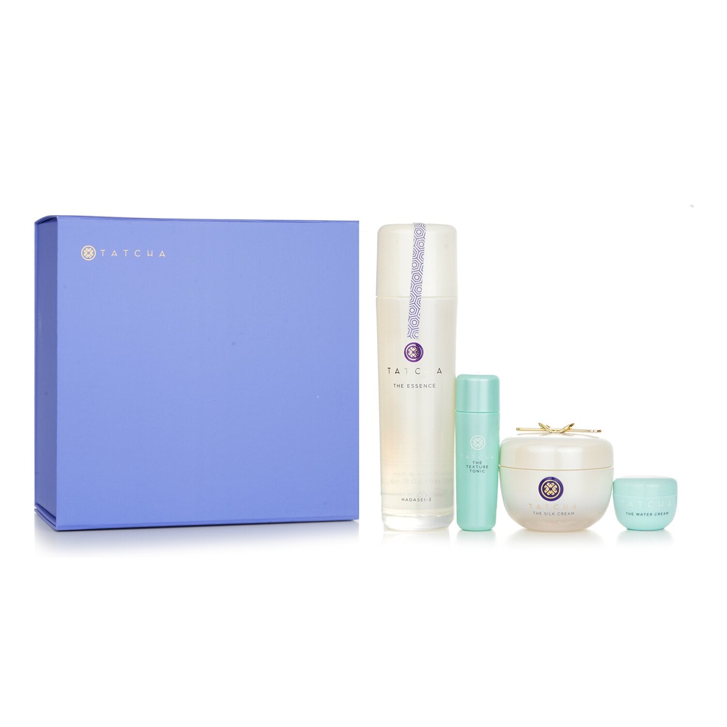 Tatcha Essence Bundle: The Essence Plumping Skin Softener 150ml + The Silk Cream