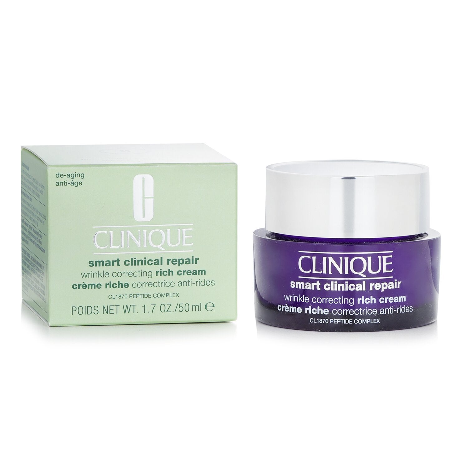 Clinique Clinique Smart Clinical Repair Wrinkle Correcting Rich Cream  50ml/1.7o