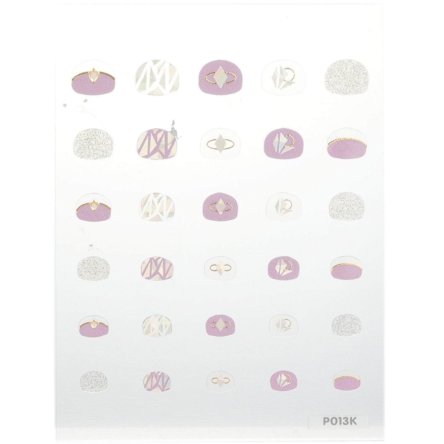 April Korea Princess Kids Nail Sticker - # P013K  1pack