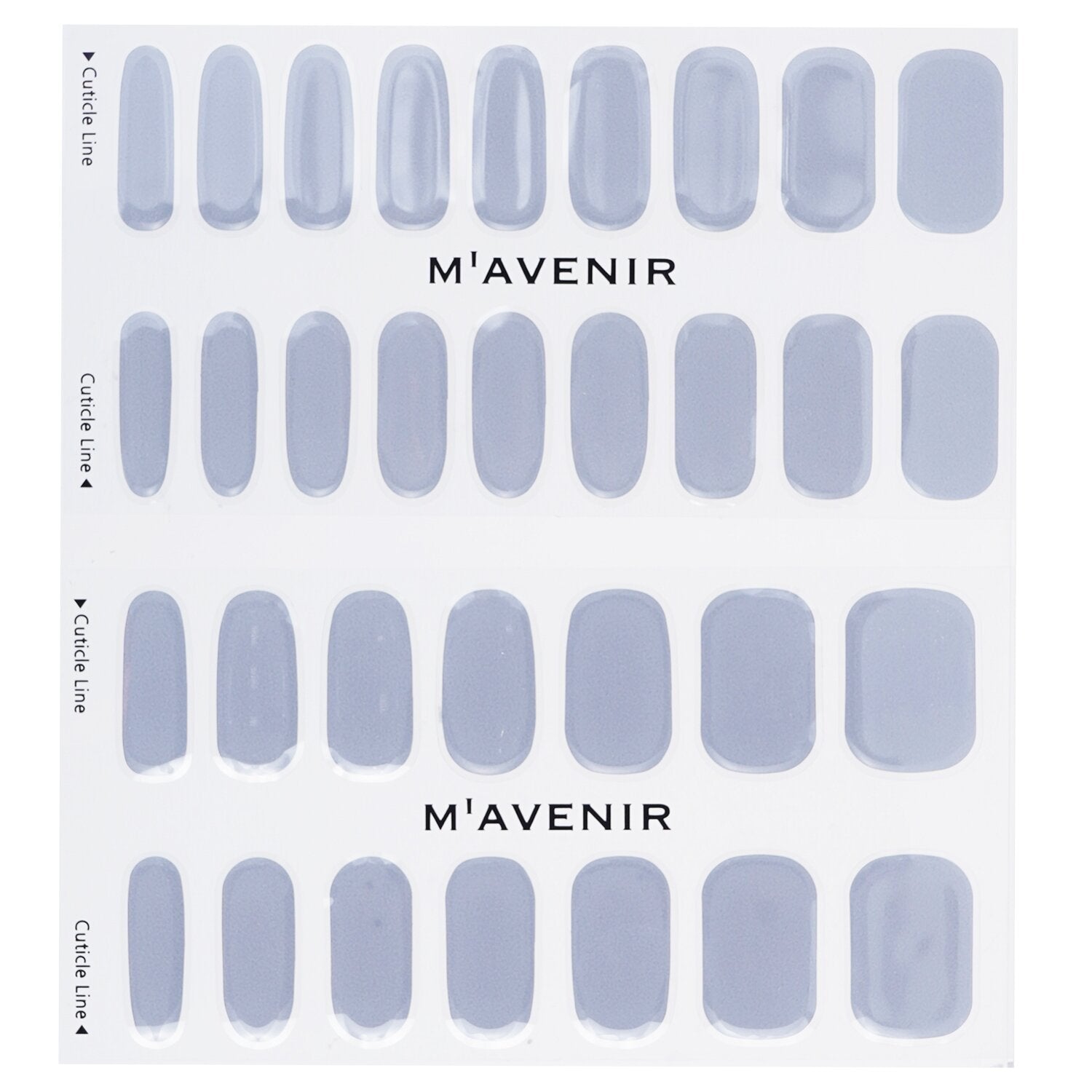 Mavenir Nail Sticker (Purple) - # Evening Road Nail  32pcs