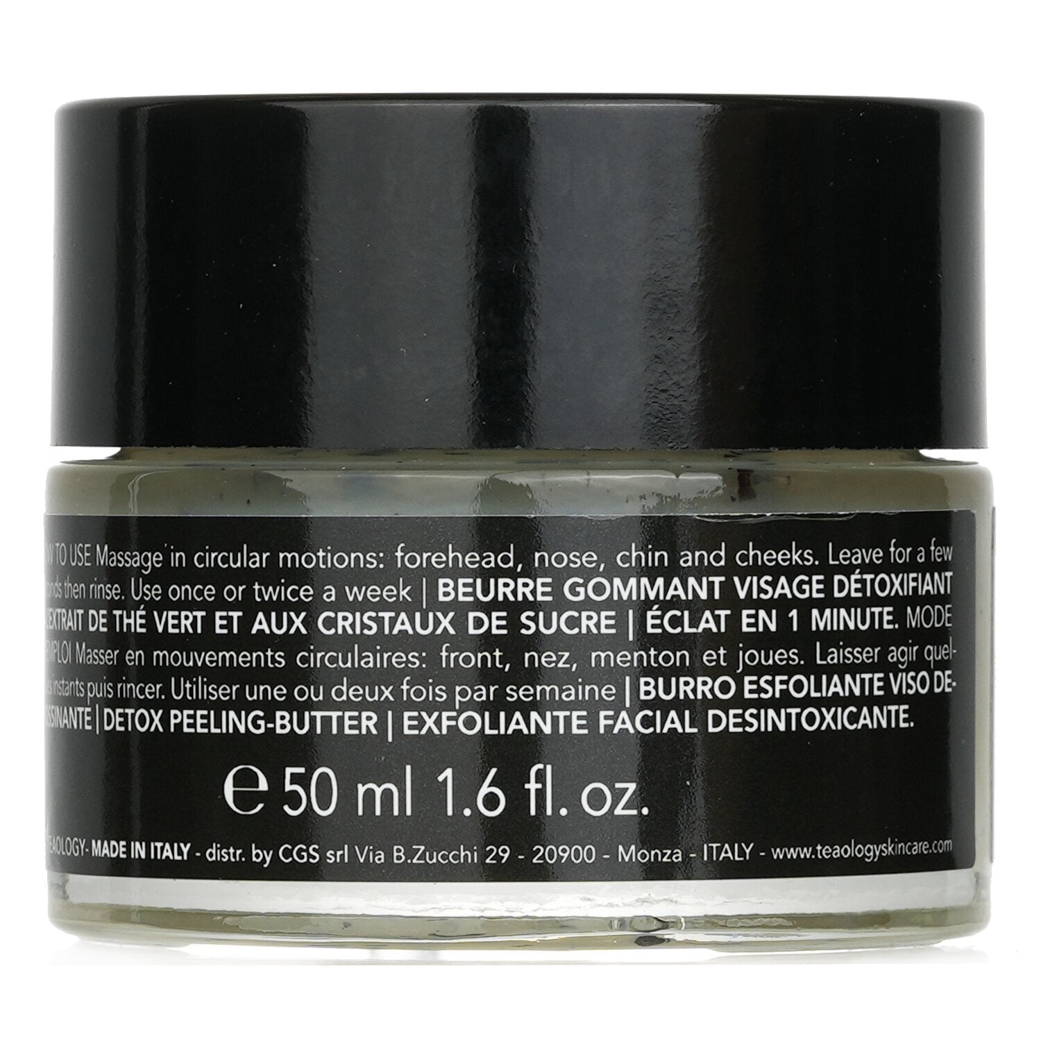 Teaology Green Tea Detox Face Scrub  50ml/1.6oz