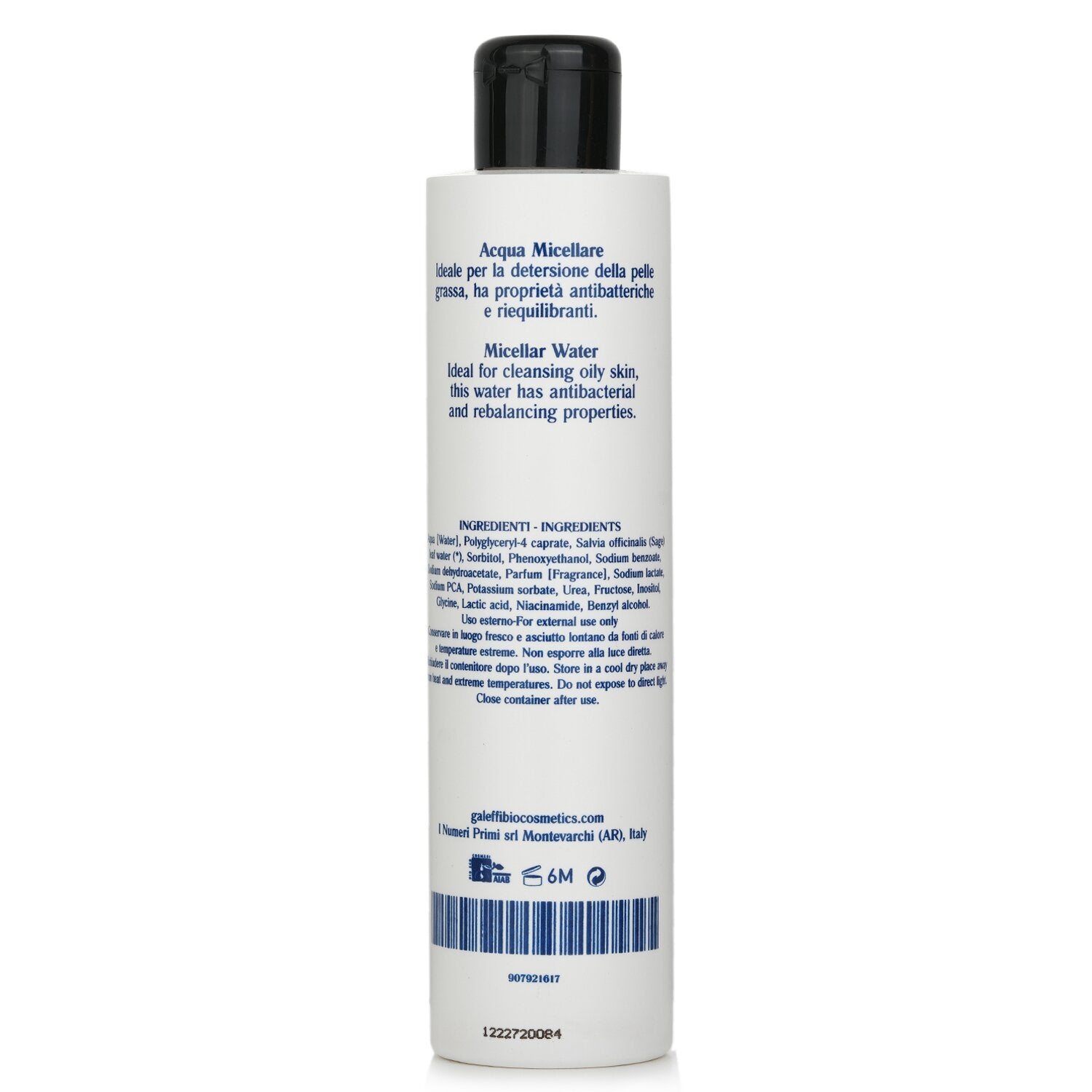 I Numeri Primi N.29 Micellar Water Cleansing  200ml/8.4oz