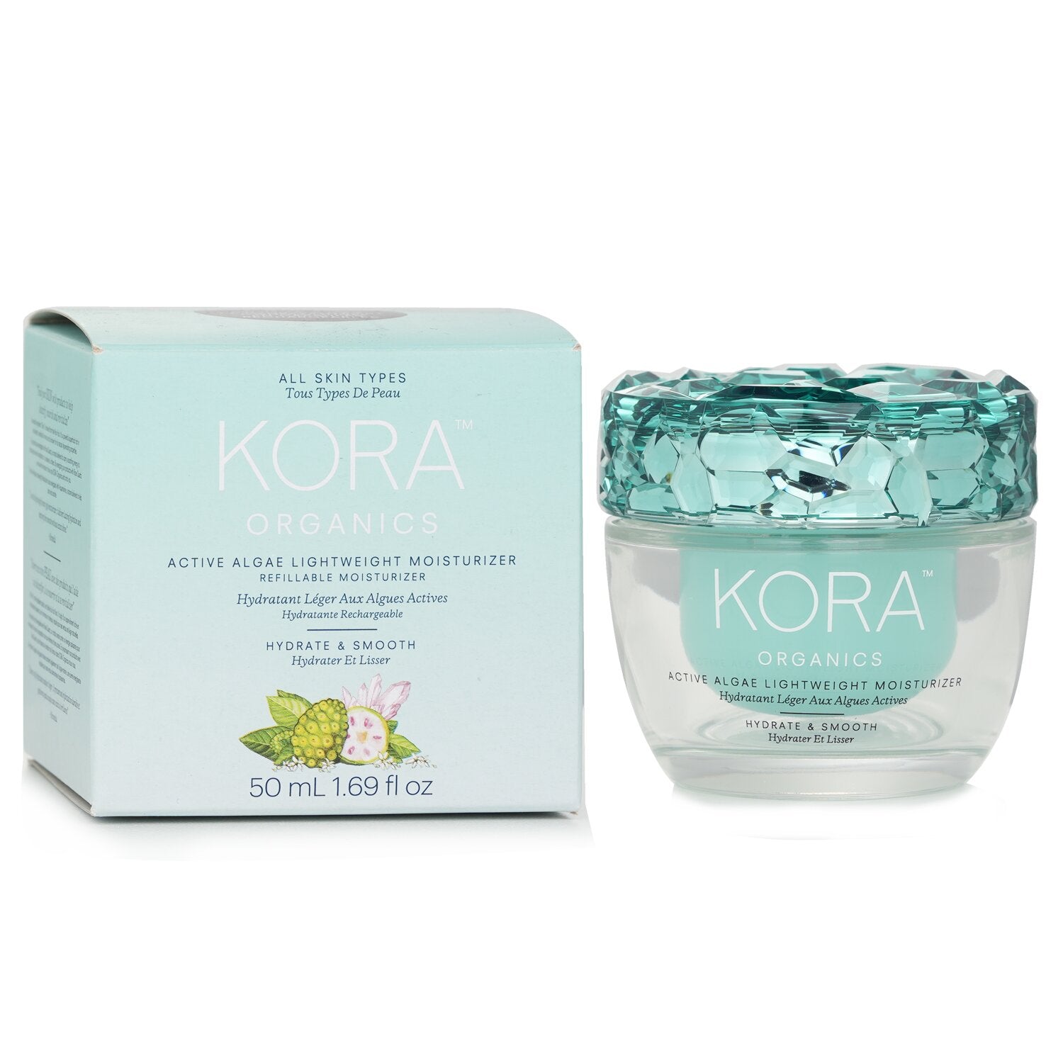 Kora Organics Active Algae Lightweight Moisturizer (For All Skin)  50ml/1.69oz