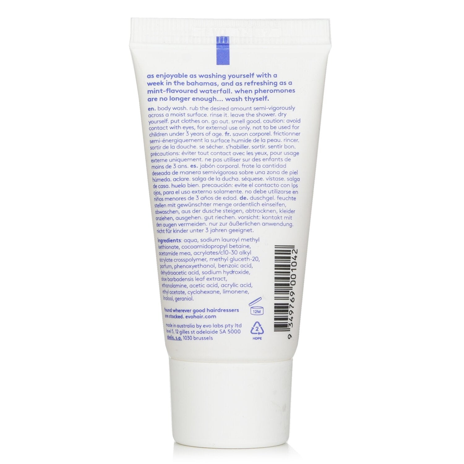 Evo Soap Dodger Body Wash  30ml/1.1oz