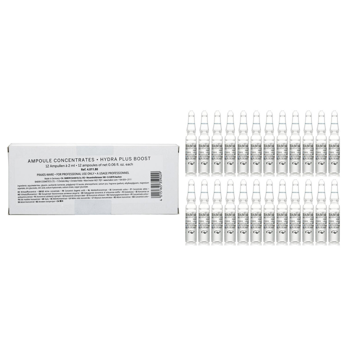 Babor CP Ampoule Concentrates Hydra Plus Boost  24x2ml/0.06oz