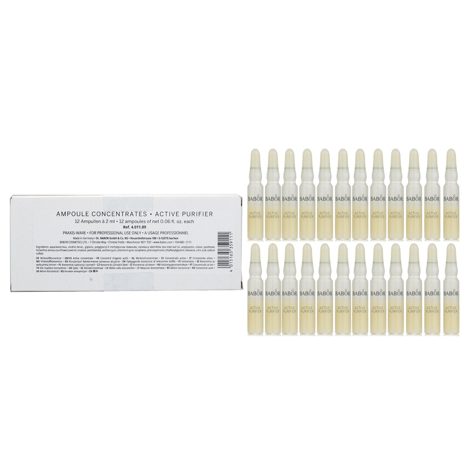 Babor CP Ampoule Concentrates Active Purifier  24x2ml/0.06oz