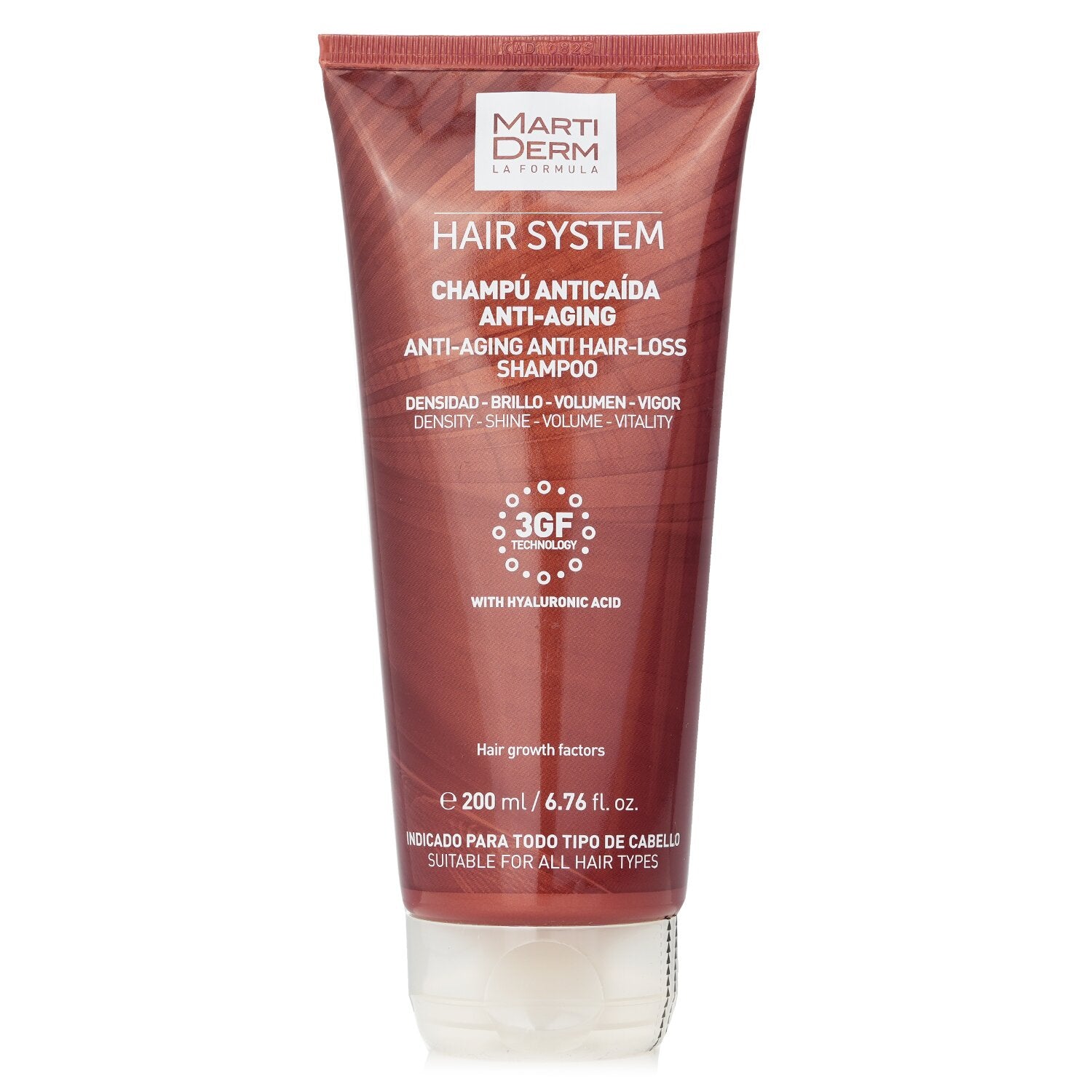Martiderm Hair System Anti-Aging Anti Hair-Loss Shampoo With Hyaluronic Acid (Fo
