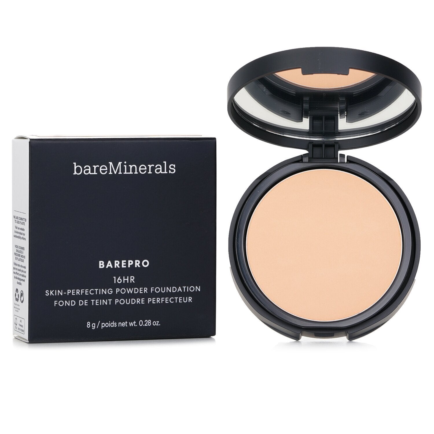 BareMinerals Barepro 16HR Skin Perfecting Powder Foundation - # 15 Fair Cool 8g/