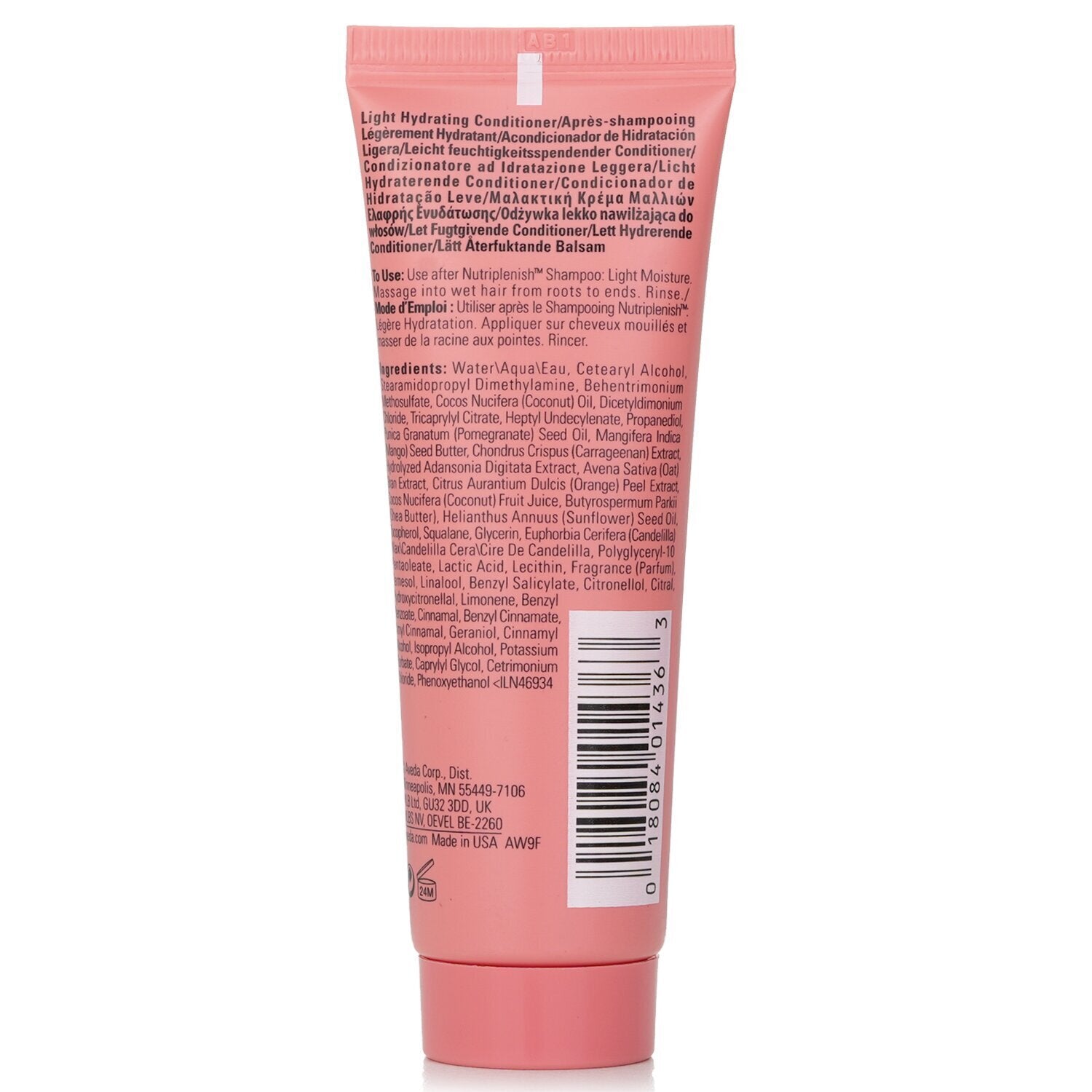 Aveda Nutriplenish Conditioner - # Light Moisture (Travel Size)  50ml/1.7oz