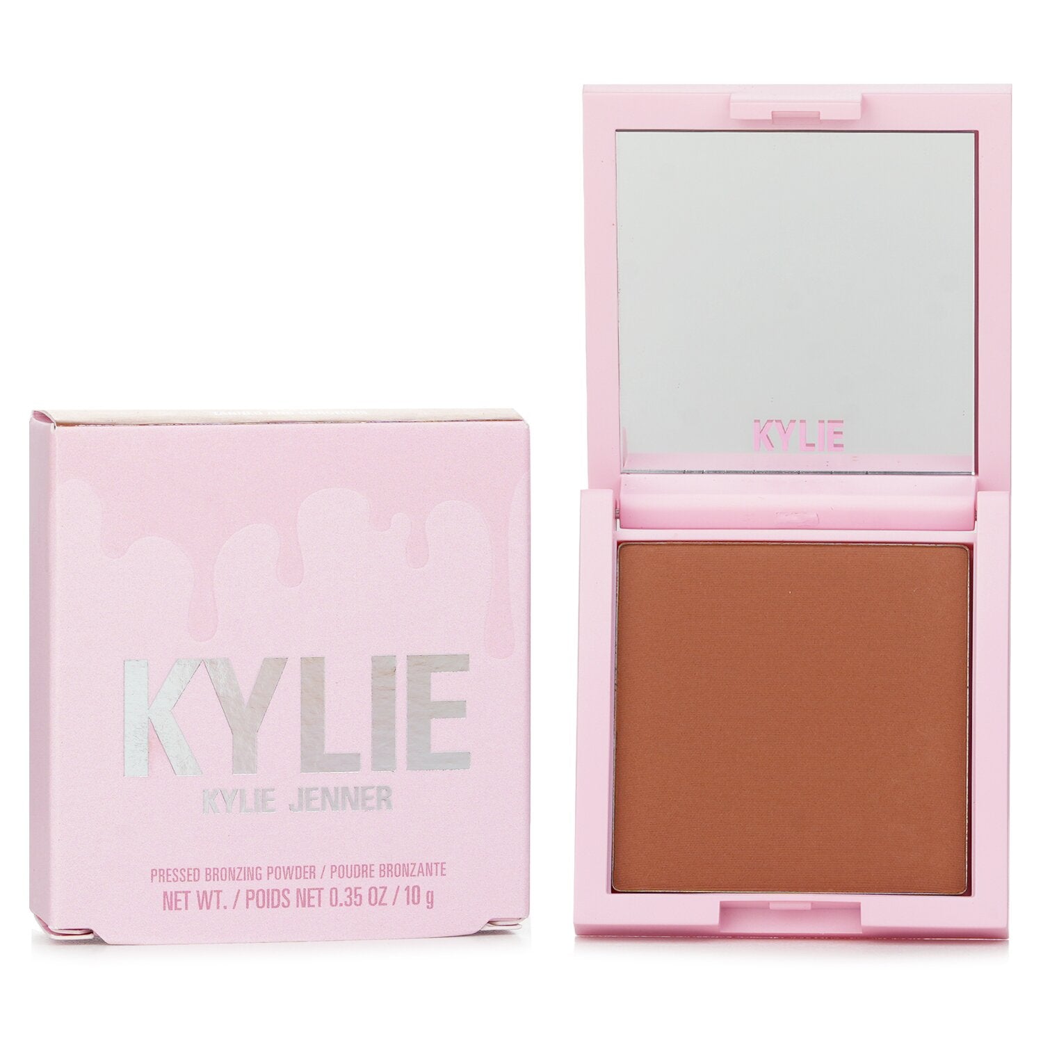 Kylie By Kylie Jenner Pressed Bronzing Powder - # 400 Tanned And Gorgeous 10g/0.