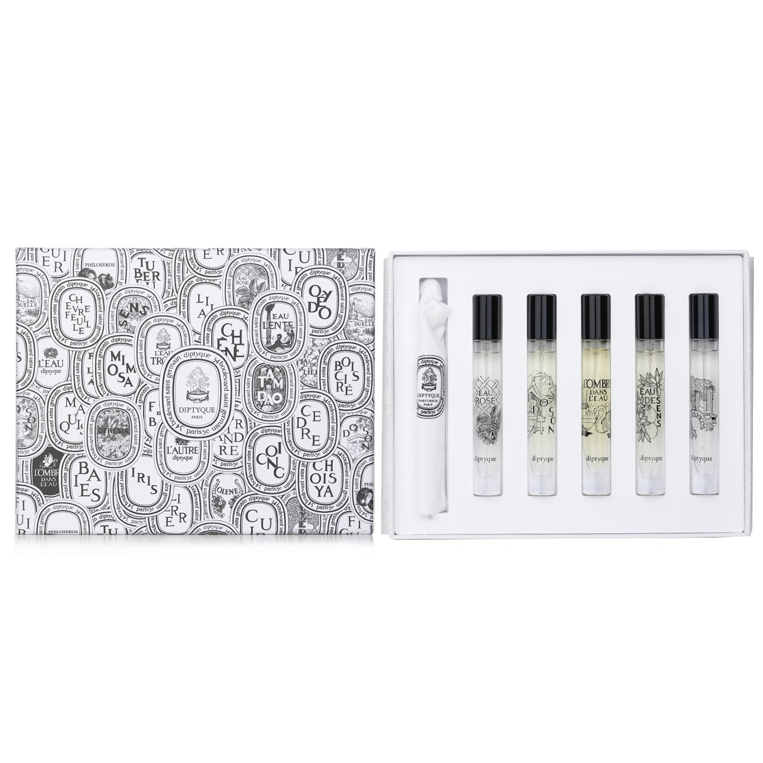 Diptyque Discovery Set (5x Eau De Toilette) 5x7.5ml/0.25oz