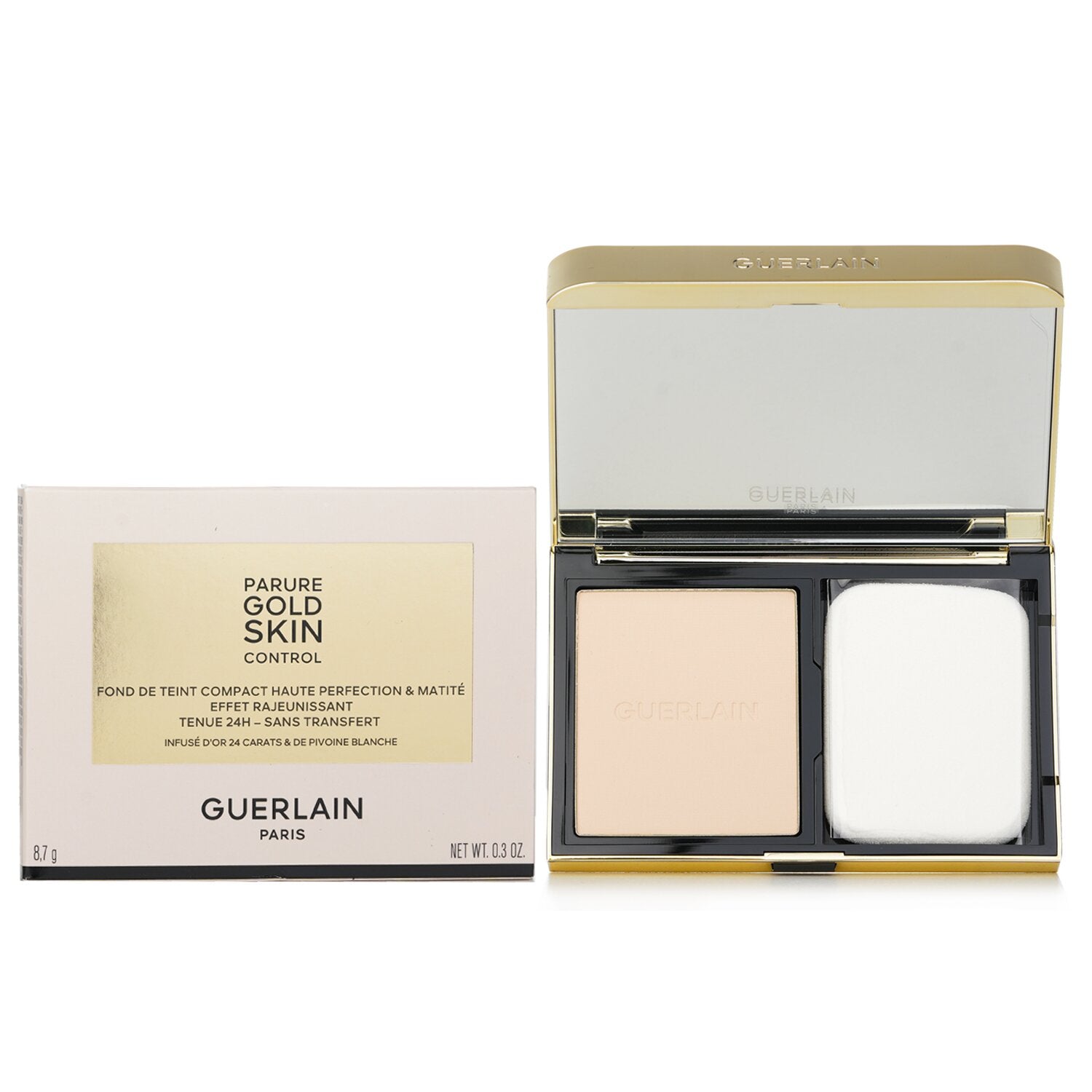Guerlain Parure Gold Skin Control High Perfection Matte Compact Foundation - # 0