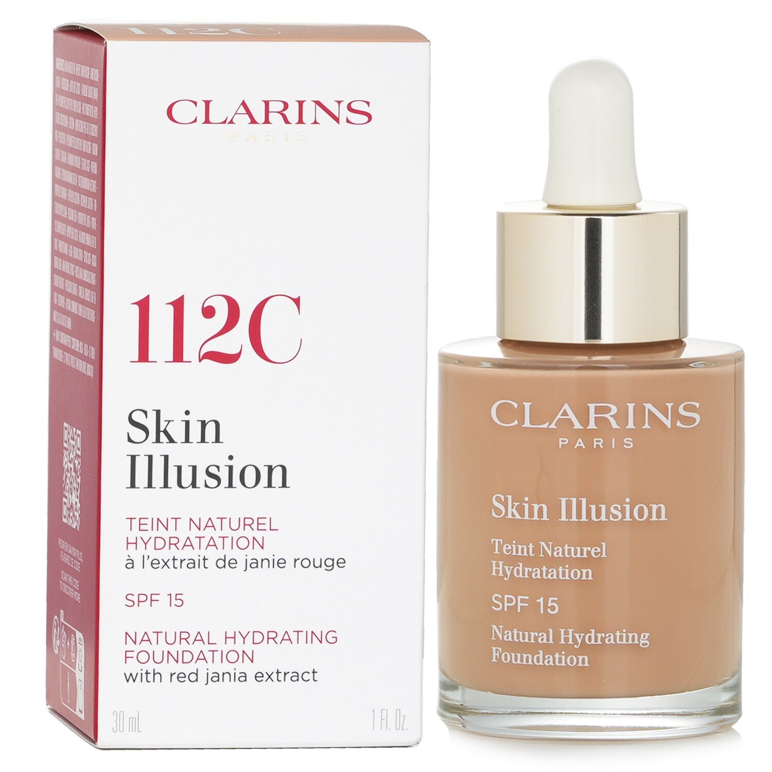 Clarins Skin Illusion Natural Hydrating Foundation SPF 15 #112C 30ml/1oz