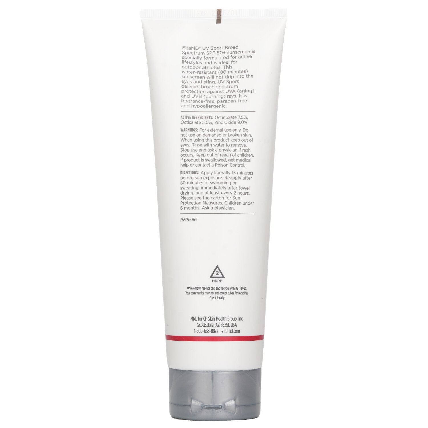 EltaMD UV Sport Broad Spectrum SPF 50 226g/8oz