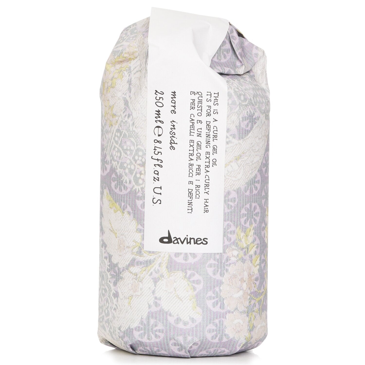 Davines More Inside Curl Gel Oil For Extra Curly Hair 250ml