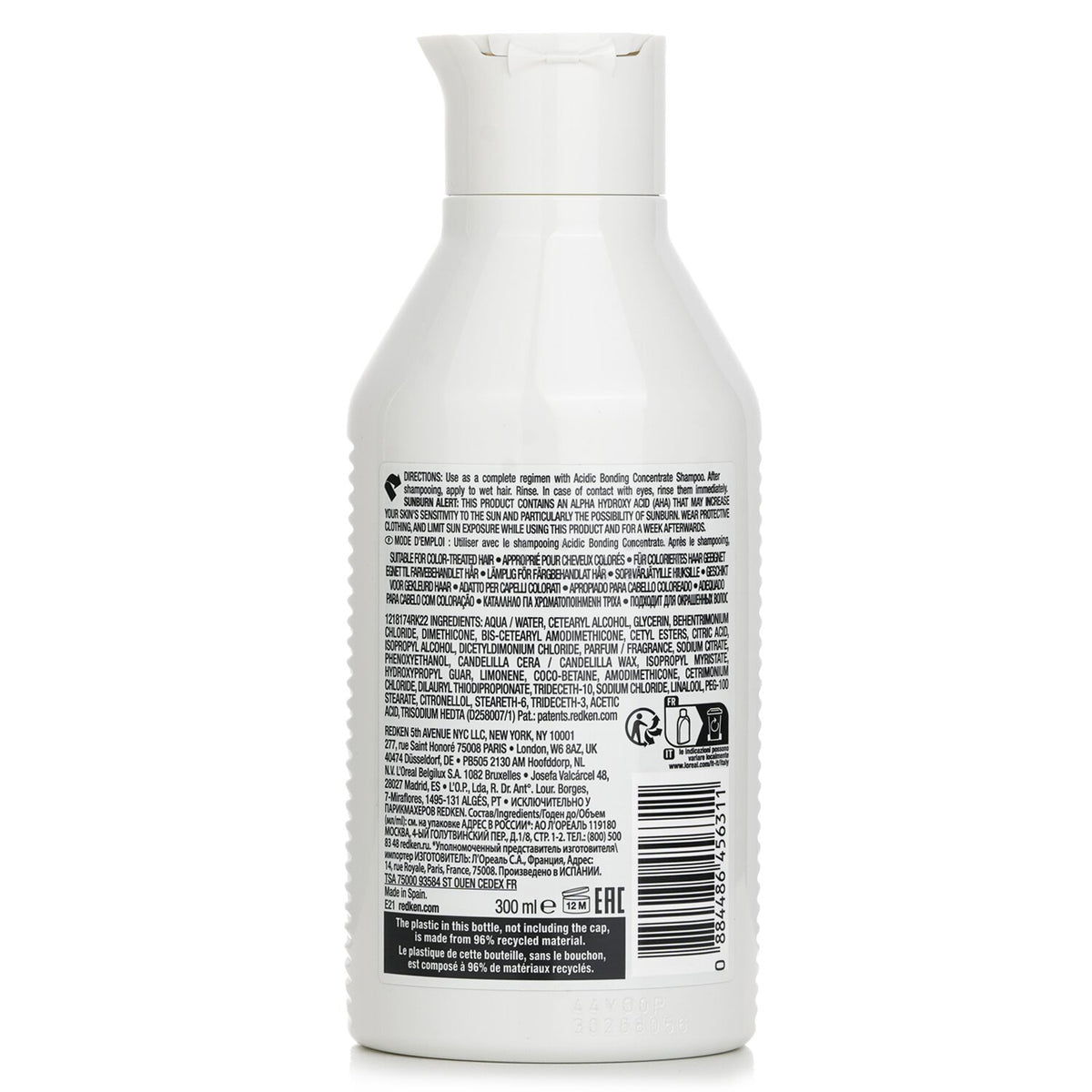 Redken Acidic Bonding Concentrate Conditioner 11% Citric Acid  300ml