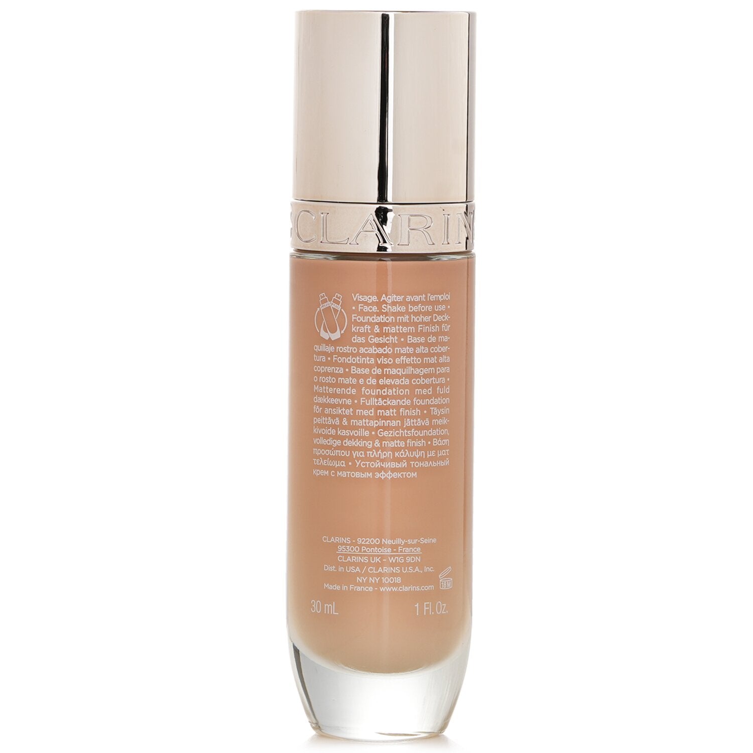 Clarins Skin Illusion Full Coverage Foundation - # 109C 30ml