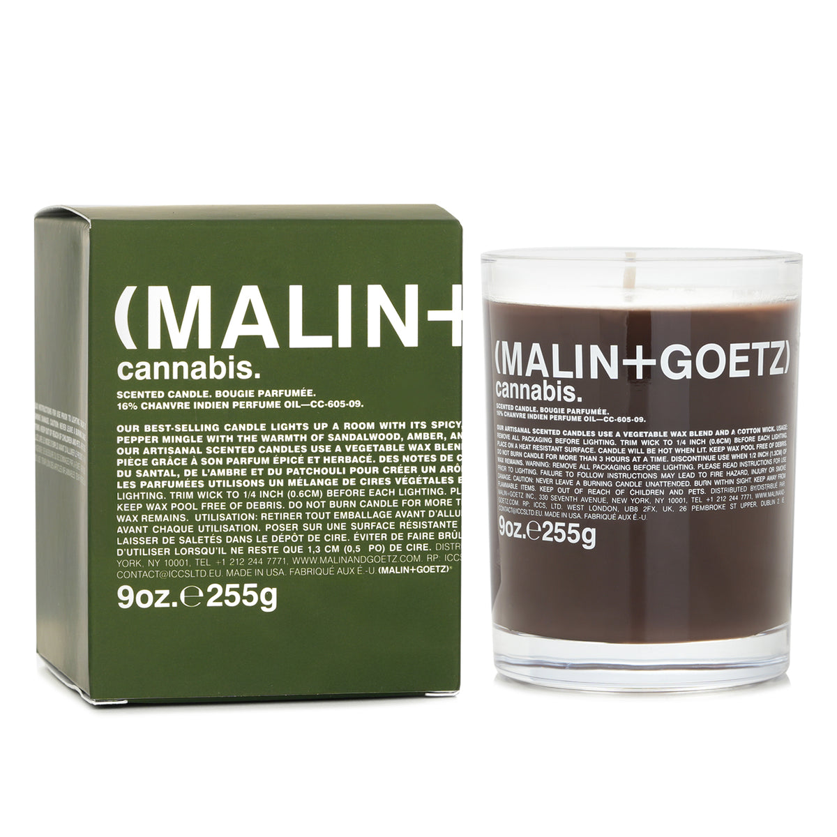 MALIN+GOETZ Cannabis Scented Candle  225g/9oz
