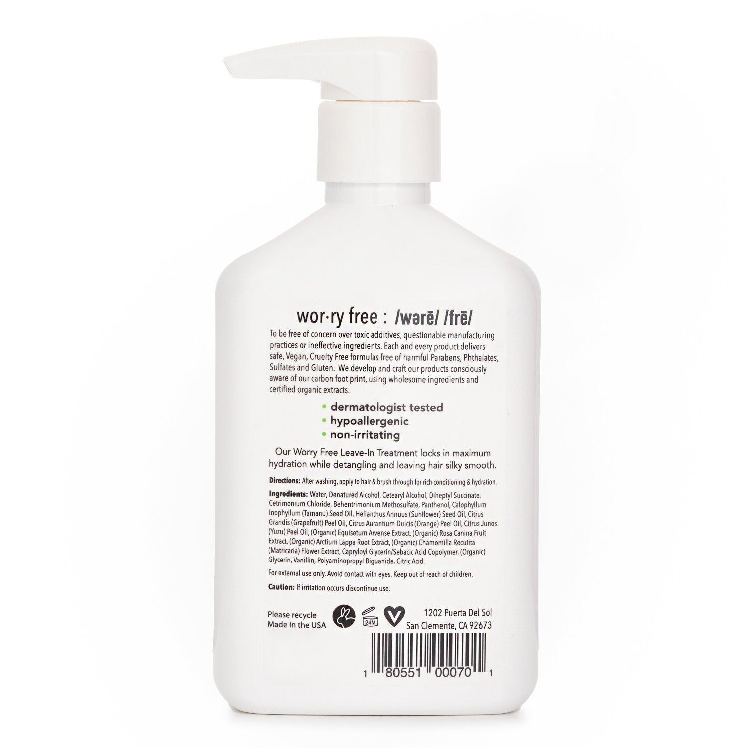Original Sprout Worry Free Leave In Treatment 300ml/10oz