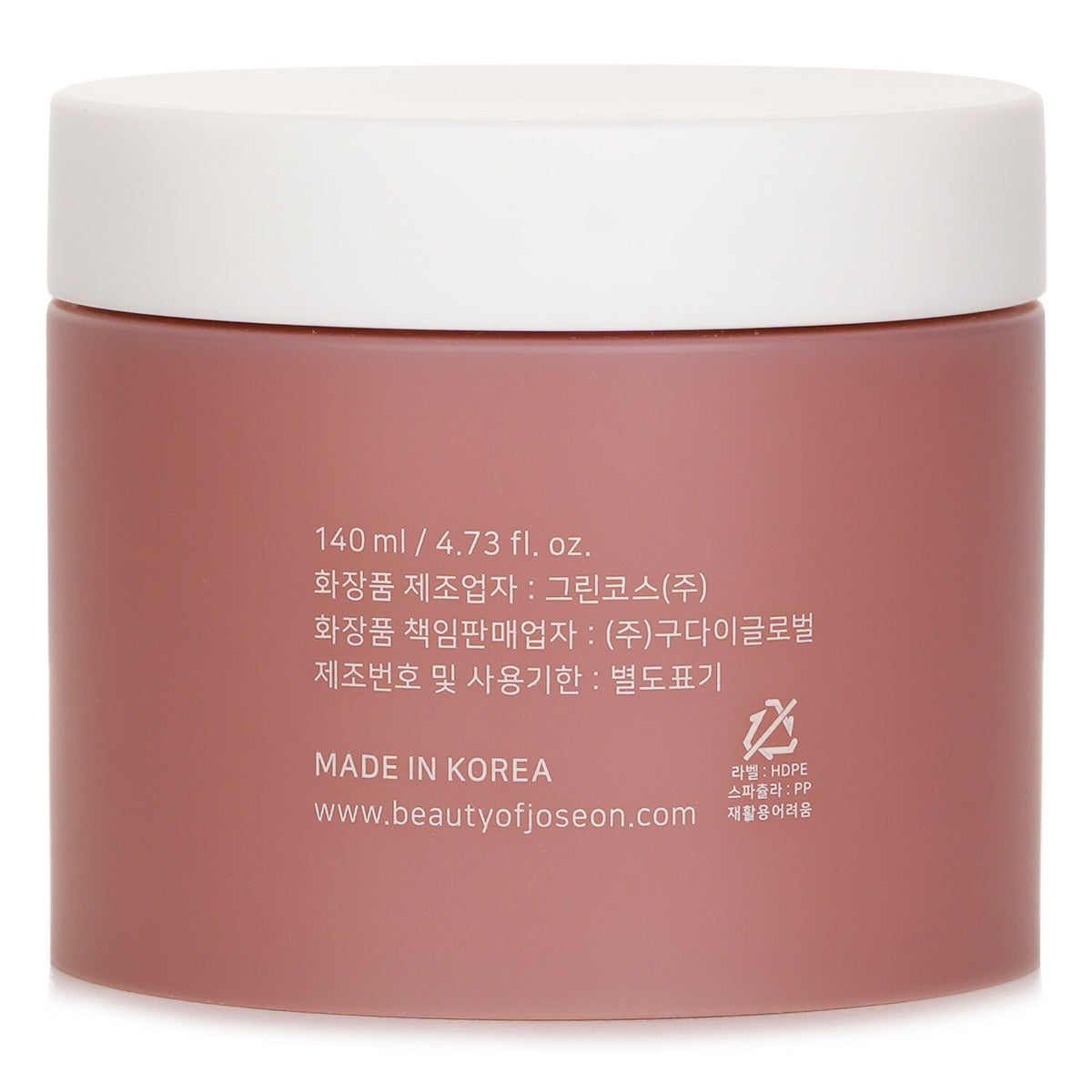 Beauty of Joseon Red Bean Refreshing Pore Mask  140ml