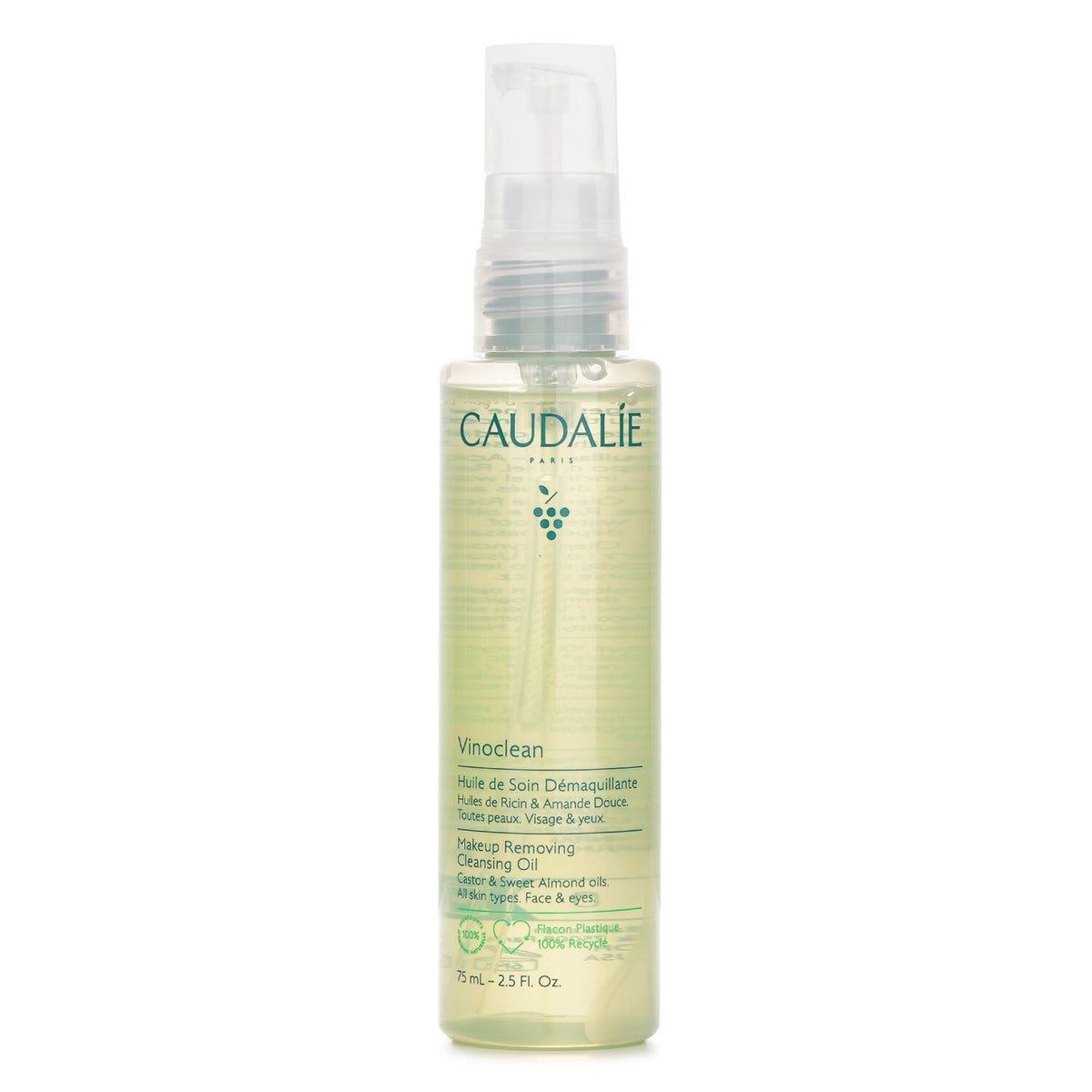 Caudalie Vinoclean Makeup Removing Cleansing Oil  75ml