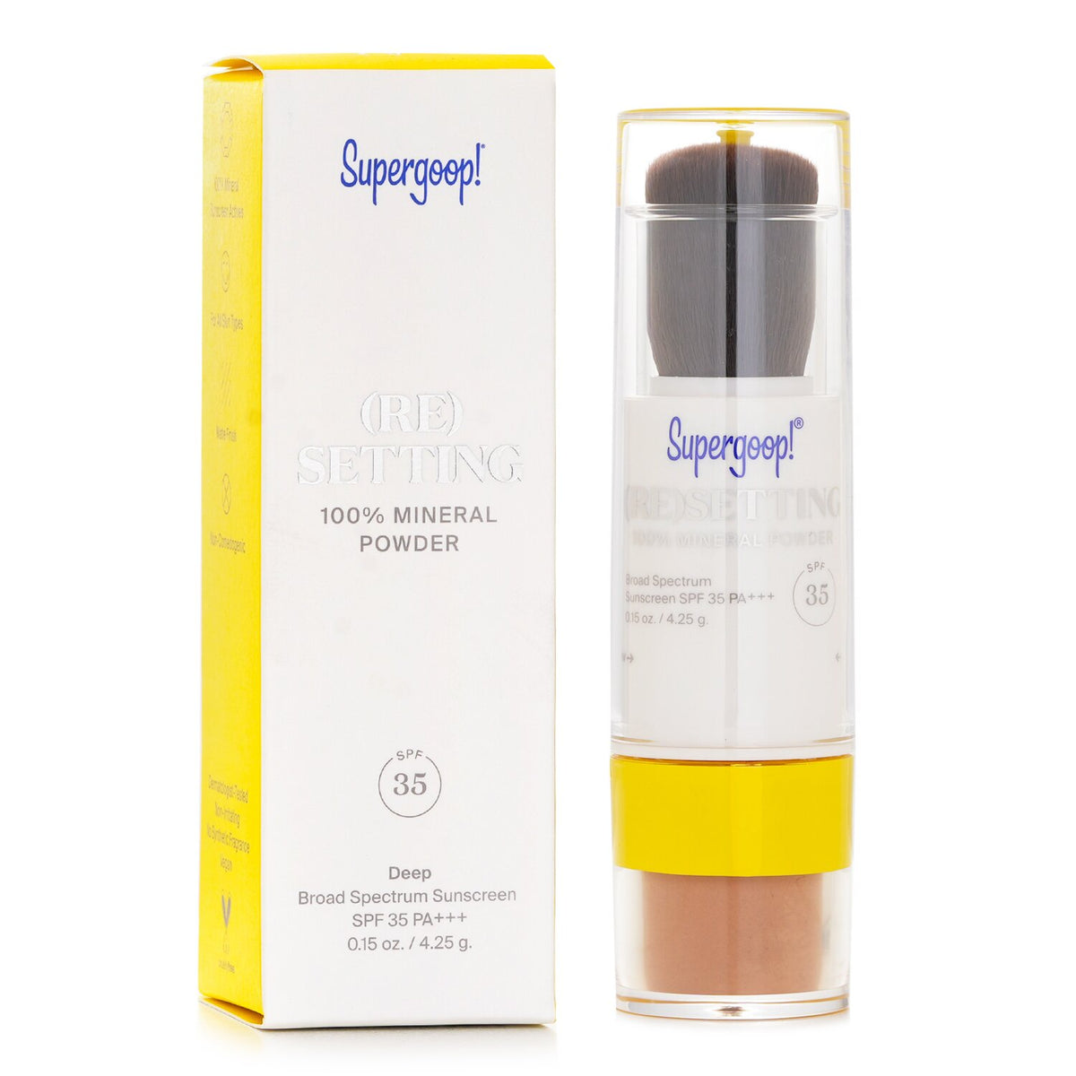 Supergoop Resetting Mineral Powder SPF 35 - # Deep  4.25g