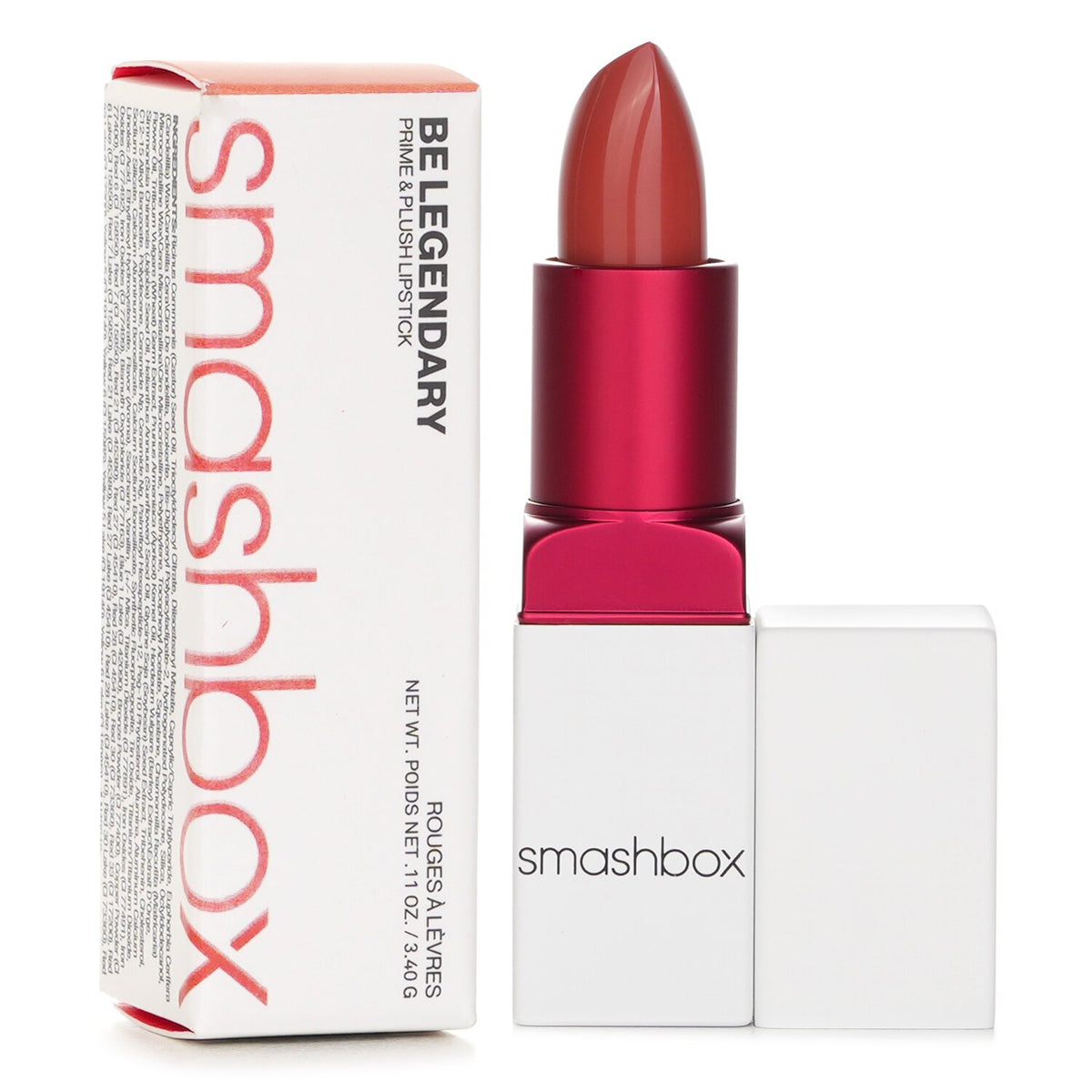 Smashbox Be Legendary Prime &amp; Plush Lipstick - # First Time  3.4g