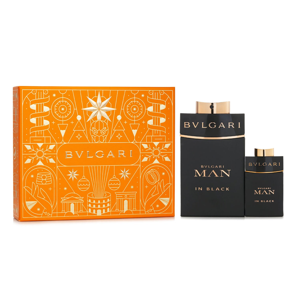 Bvlgari Man In Black Juice Juice Eau De Parfum Kit  100ml+15ml