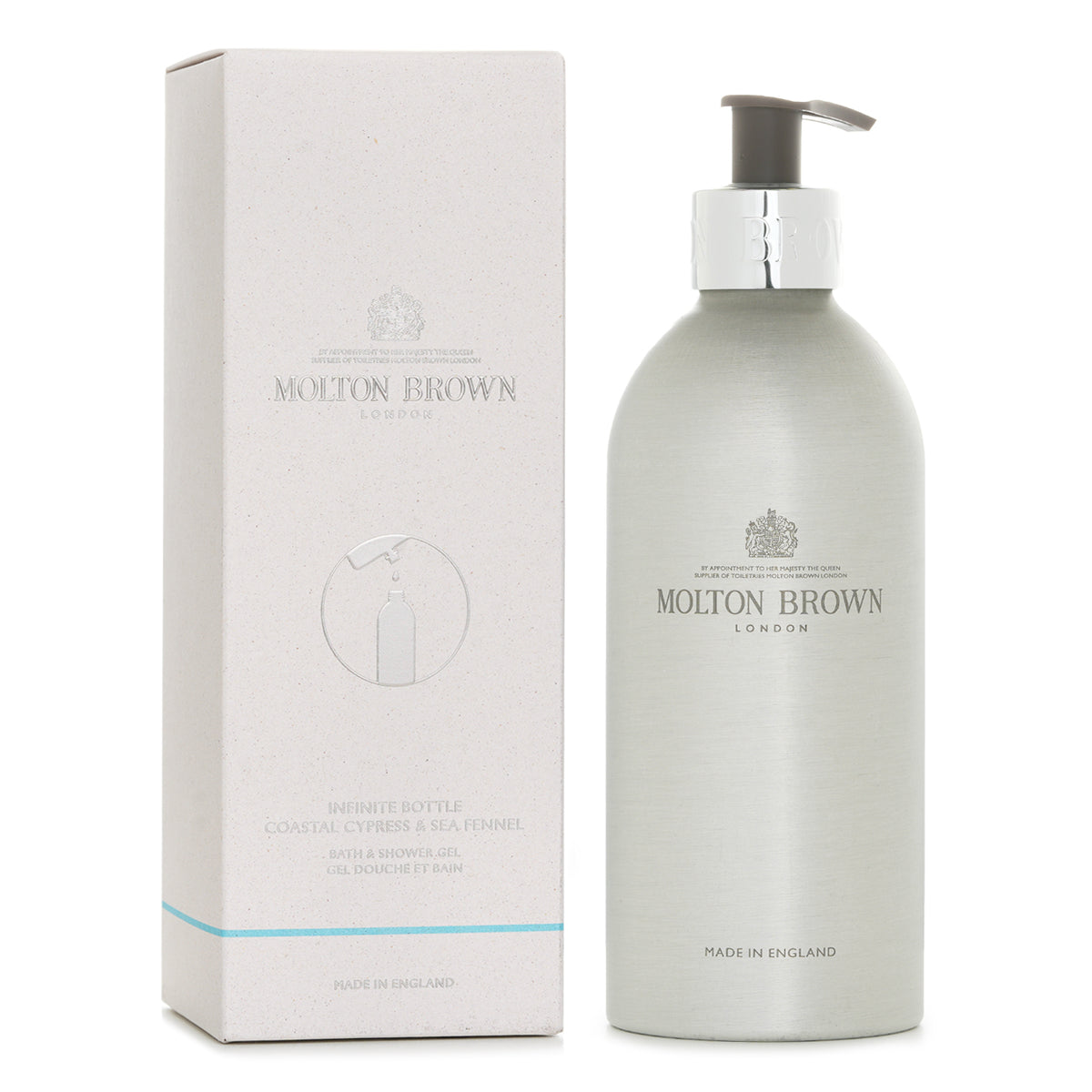 Molton Brown Infinite Bottle Coastal Cypress &amp; Sea Fennel Bath &amp; Shower