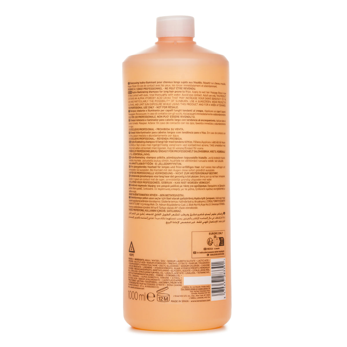 Kerastase Gloss Absolu Bain Hydra Glaze Shampoo  1000ml