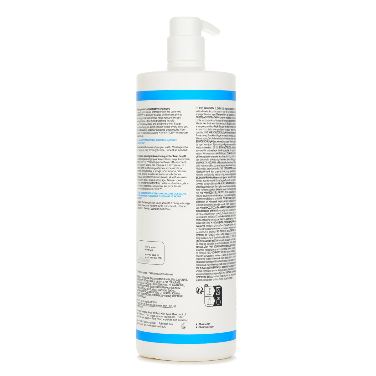 K18 Damage Shield pH Protective Shampoo  930ml