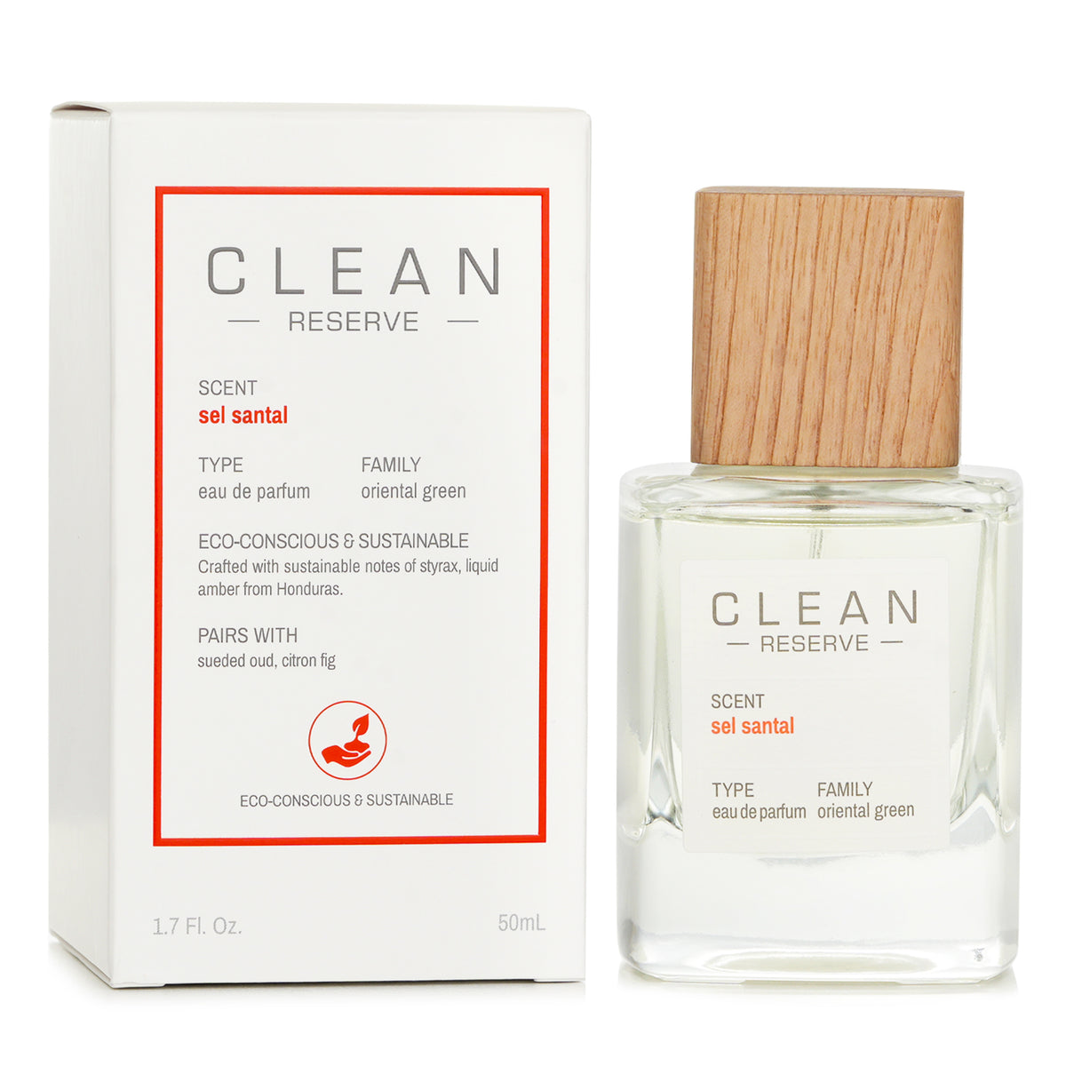 Clean Reserve Sel Santal Eau De Parfum Spray  50ml/1.7oz