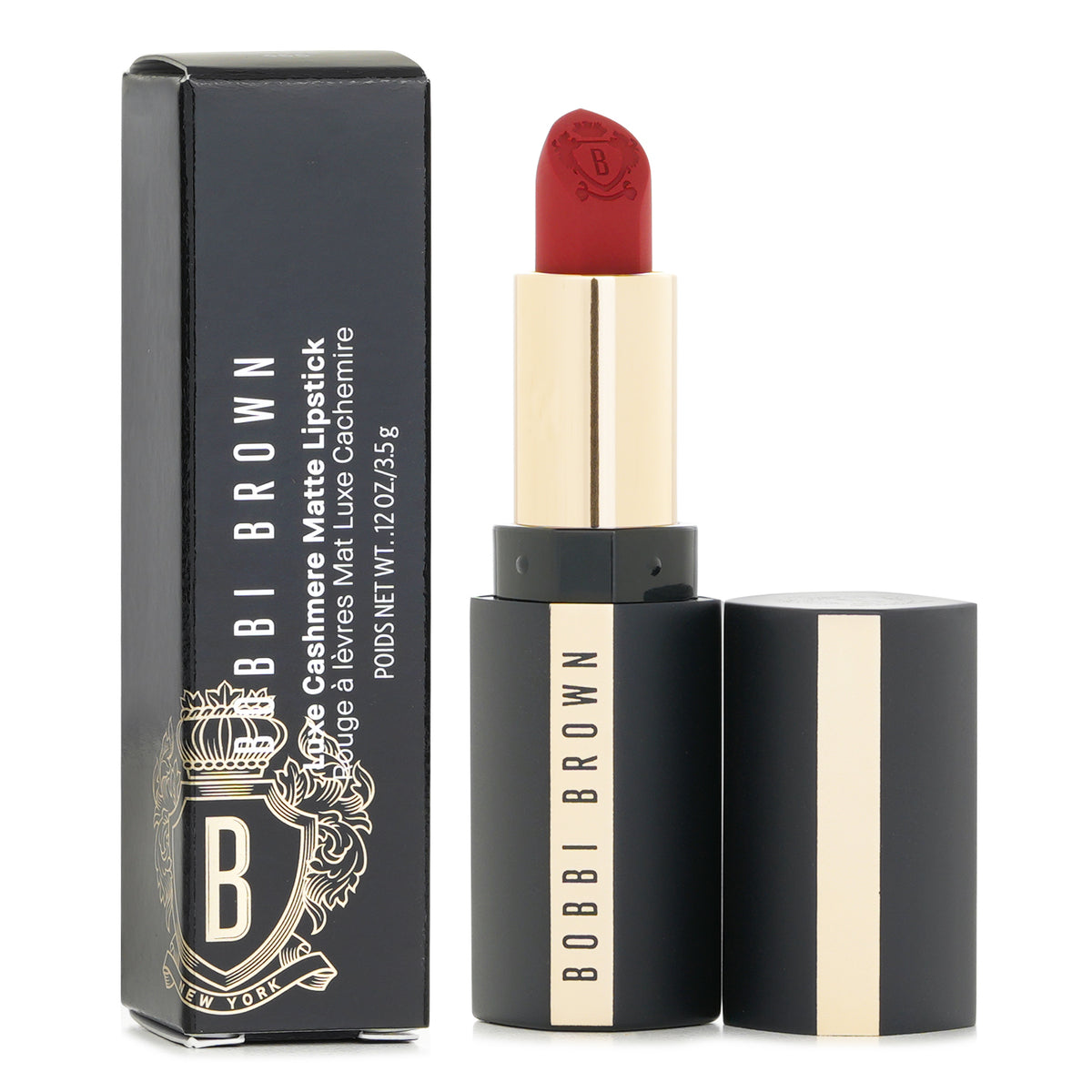 Bobbi Brown Luxe Cashmere Matte Lipstick - # 878 Red Carpet  3.5g