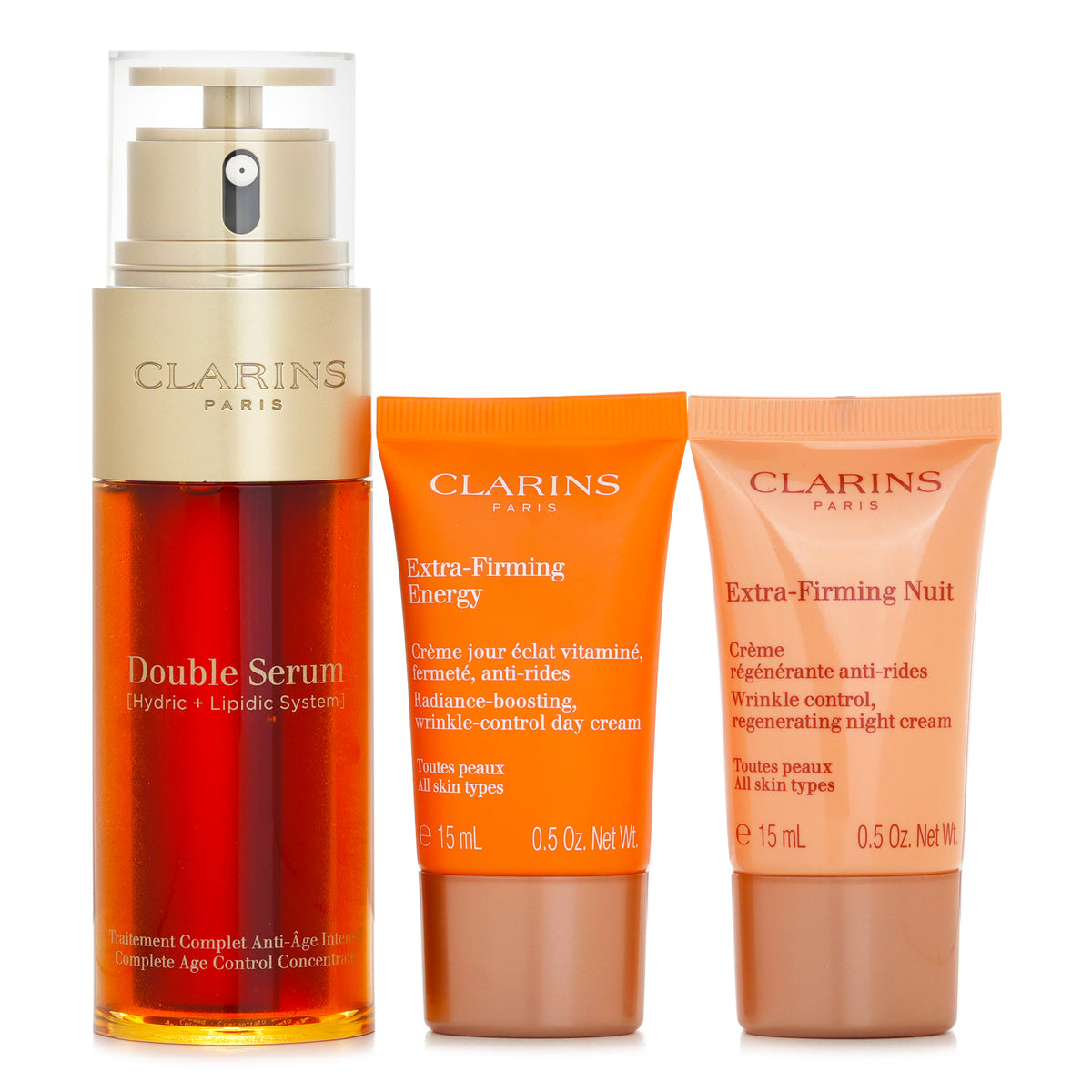 Clarins Double Serum &amp; Extra-Firming Collection: Double Serum 50ml + Day