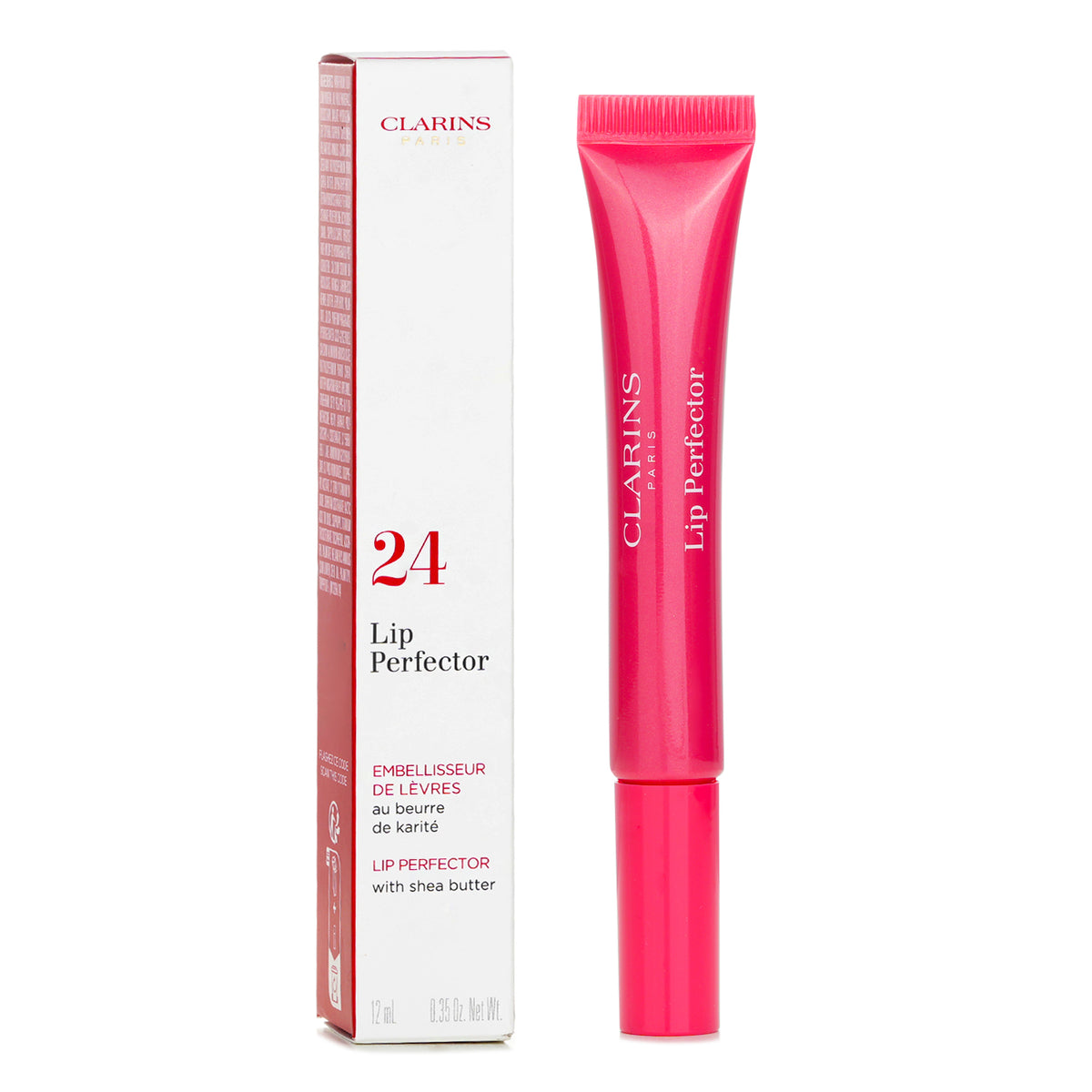 Clarins Lip Perfector - # 24 Fuchsia Glow  12ml