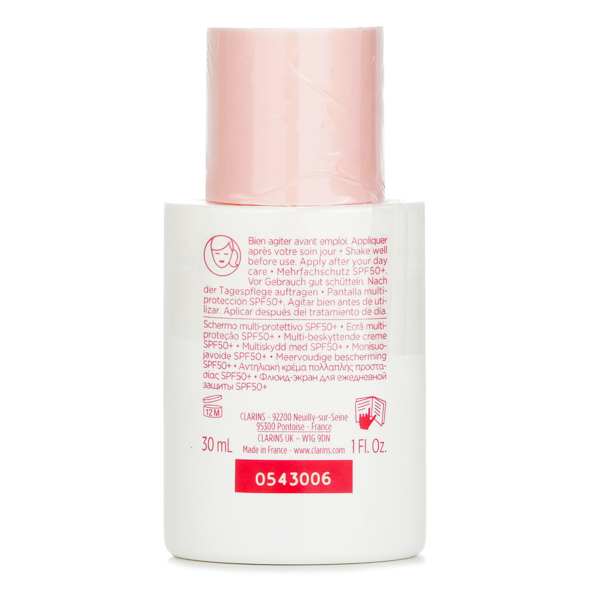 Clarins UV Plus Skin Barrier Multi-Protection Daily Screen SPF 50  30ml