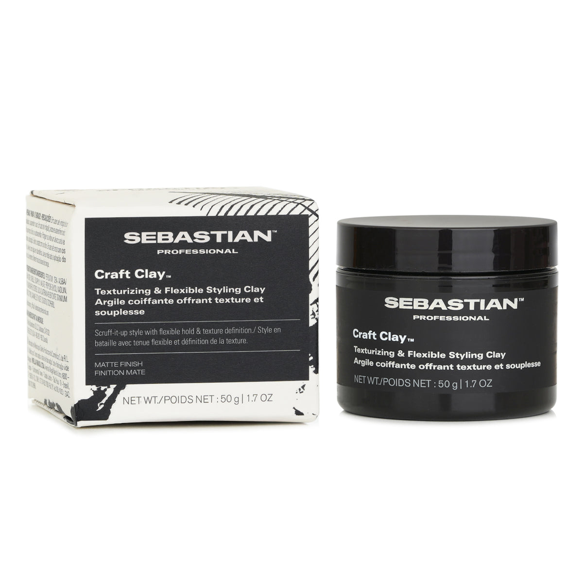 Sebastian Craft Clay Texturizing and Flexible Styling Clay  50g
