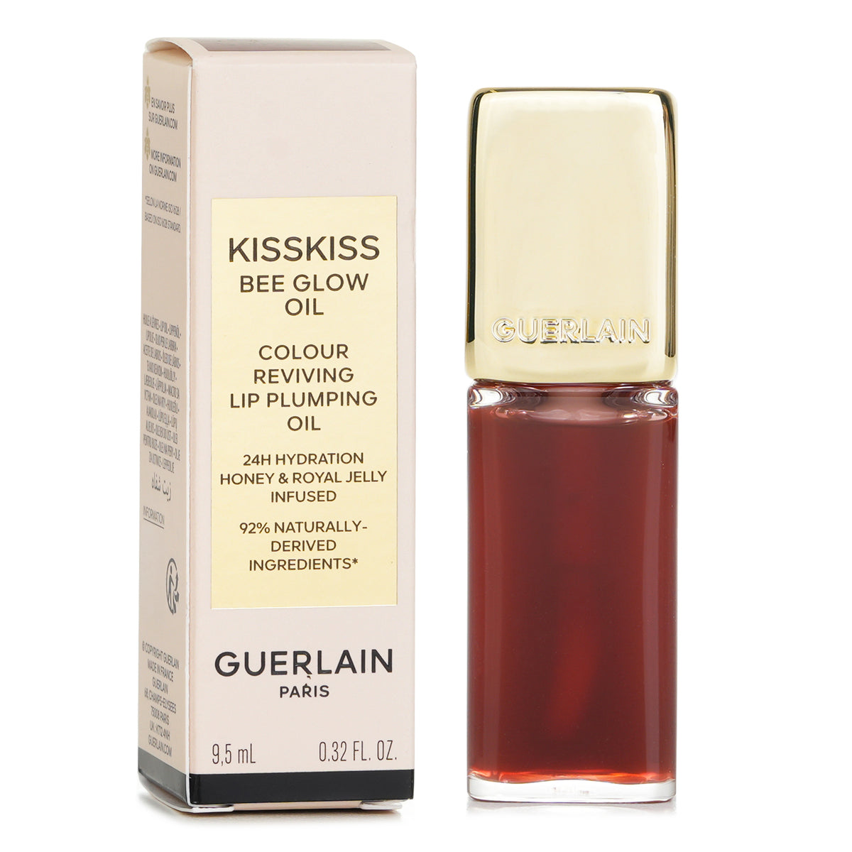 Guerlain KissKiss Bee Glow Oil - # 878 Dahlia Glow  9.5ml