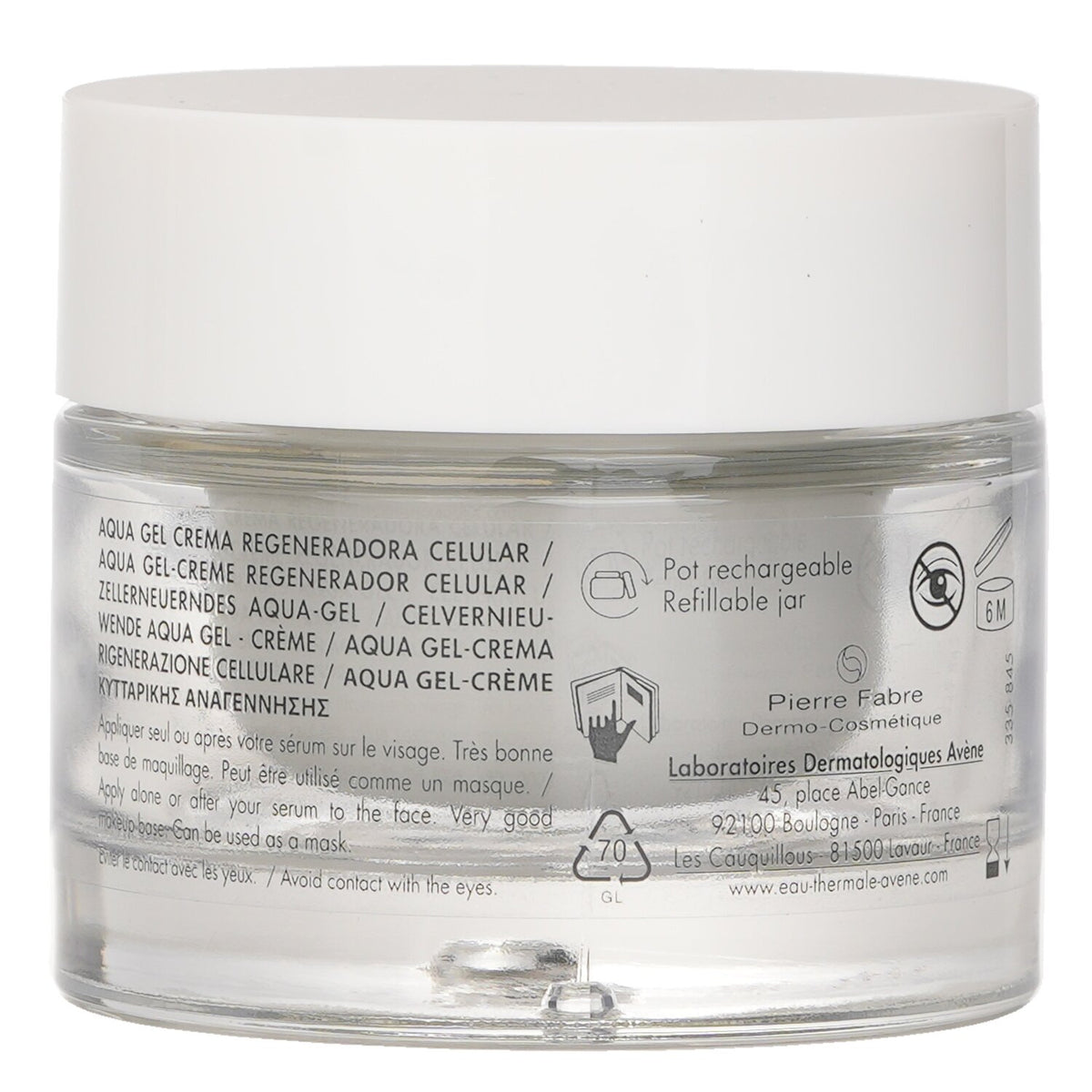 Avene Hyaluron Activ B3 Aqua Cell Renewal Aqua Cream In Gel (Exp.Date 31 Jan