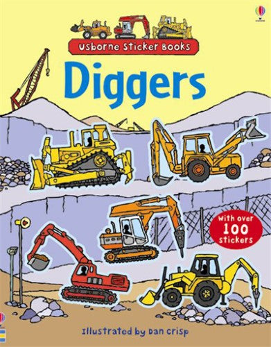 Diggers Sticker Book