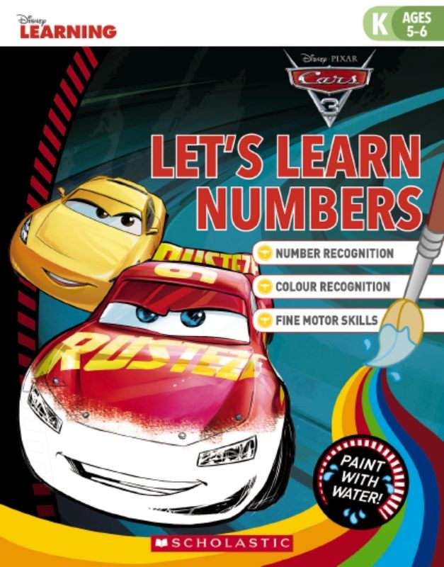 Cars 3 Paint By Numbers