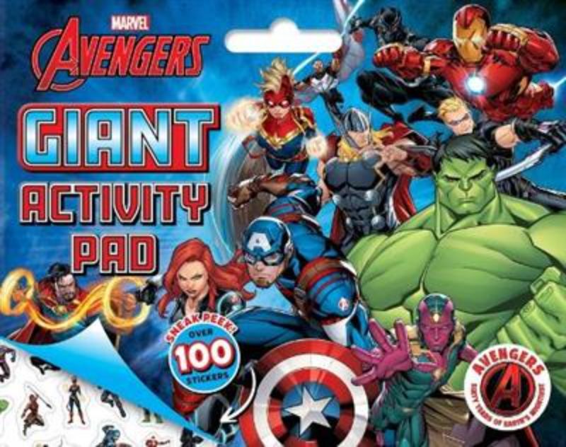 Avengers 60th Anniversary: Giant Activity Pad (Marvel)