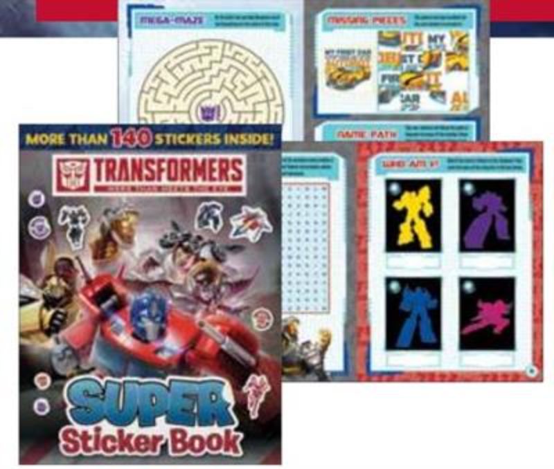 Transformers: Super Sticker Book (Hasbro)