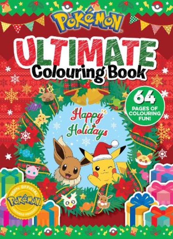 Pokemon Christmas: Ultimate Colouring Book